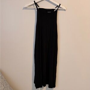 Aerie Ribbed Halter Midi Dress